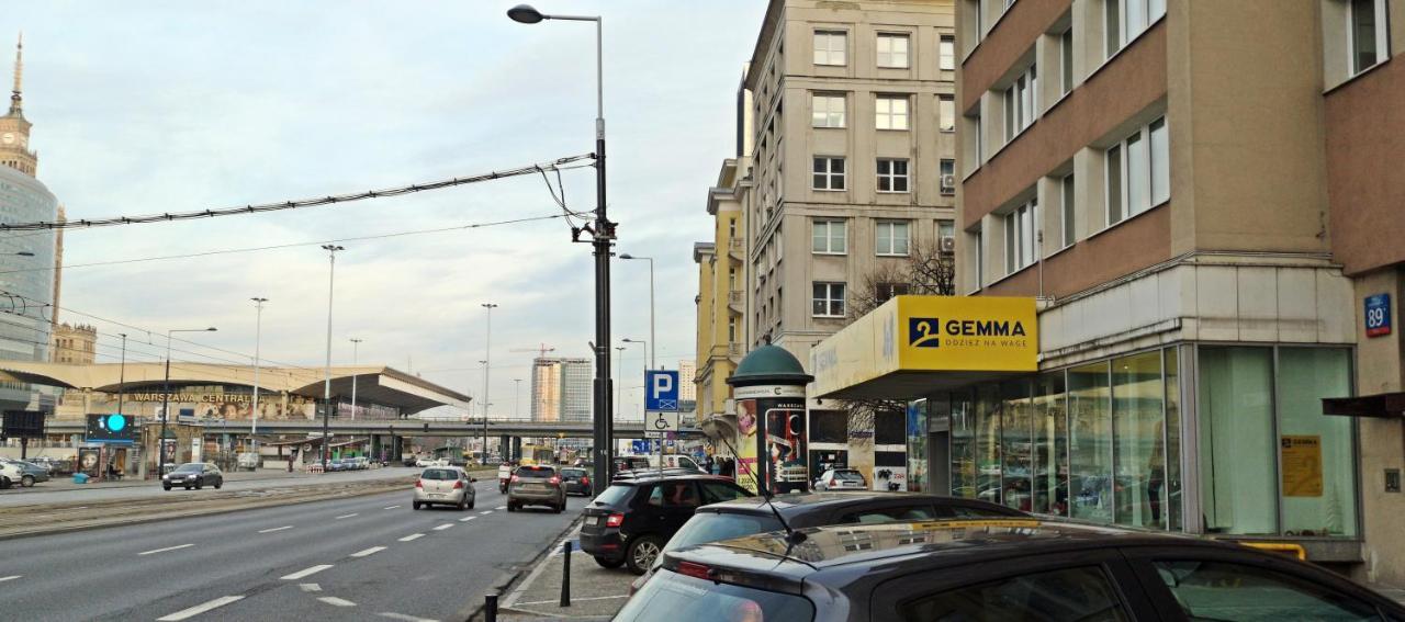 Ferienwohnung City Center Pitstop Warschau Exterior foto